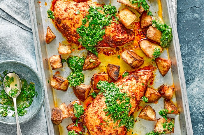 Chicken Kiev Recipe Chicken Traybake