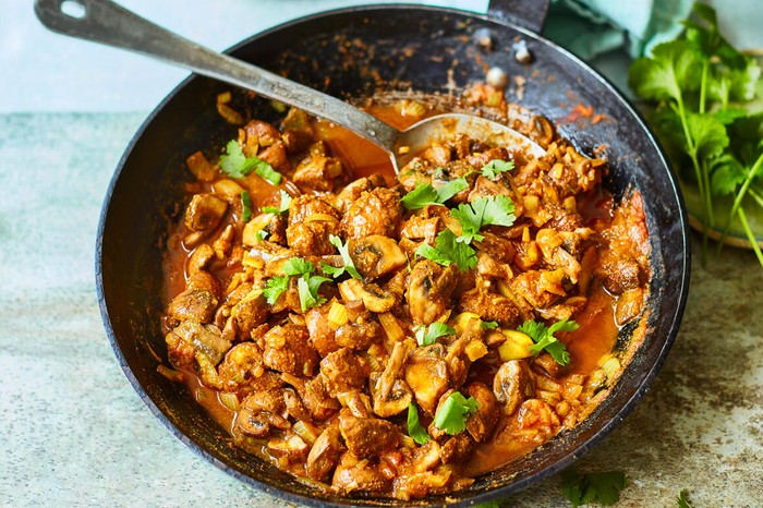 Mushroom bhaji