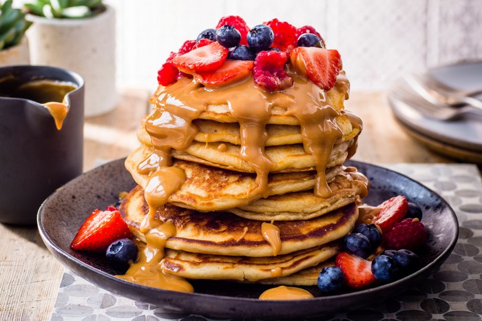 Peanut Butter Pancakes Recipe